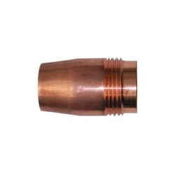 MIG Gun Nozzles, 1/2 in Bore, 1/8 in Ti