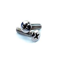 10 PC BAG POLISHED S/S #8-32 X 2  PHIL 