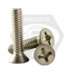 1/4-20 x 4 PHILLIPS FLAT MACHINE SCREW 
