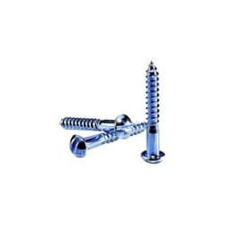 8 x 1 SLOTTED ROUND WOOD SCREW Z