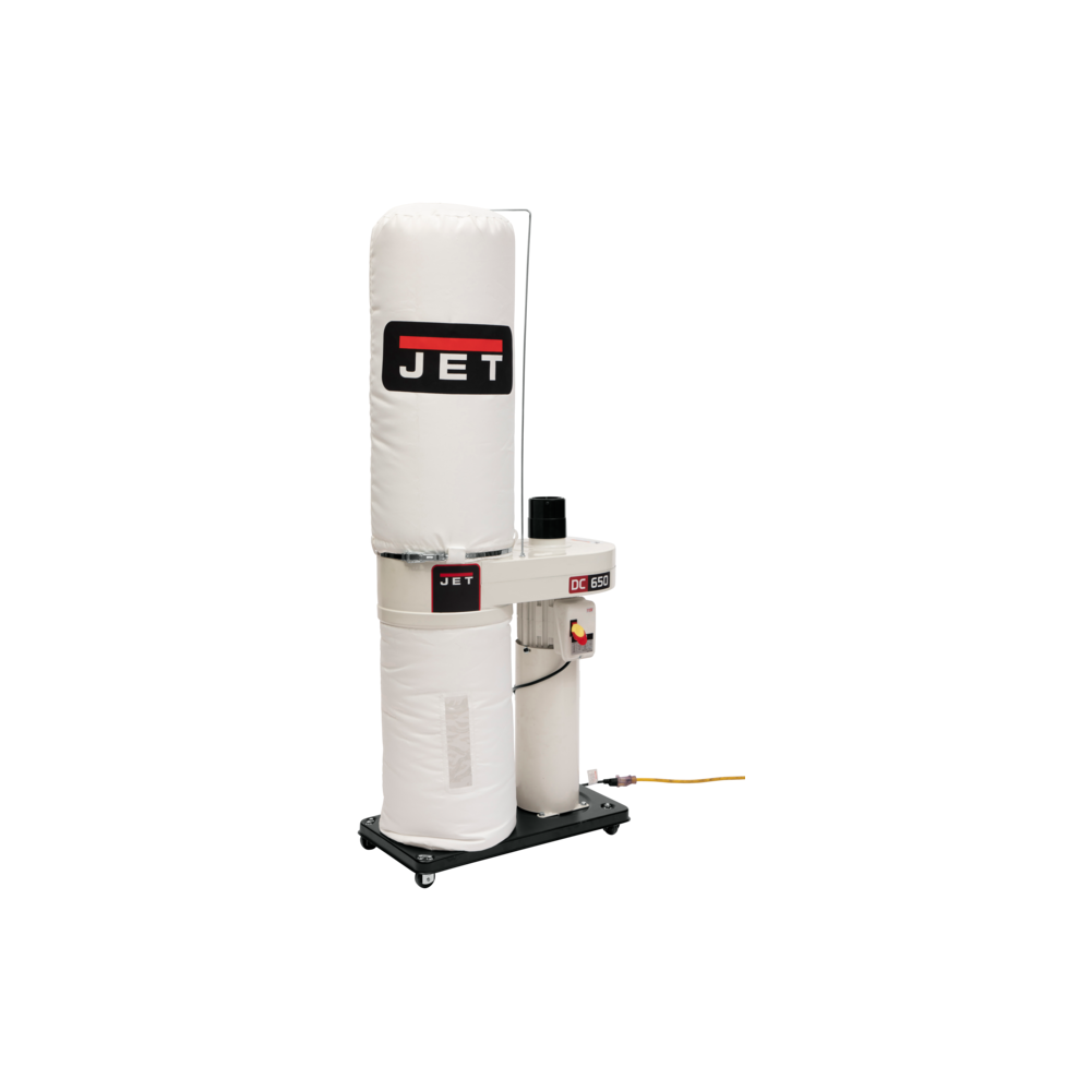 DC-650 DUST COLLCTR W/BAG FILTER (TEXT)