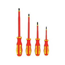 SCREWDRIVER SET, 4 PC INSULATED (10