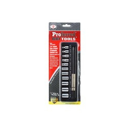 SOCKET STANDARD SET 11 PC, 1/4 DR