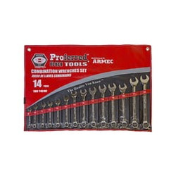 COMBINATION WRENCH SET 14 PC METRIC