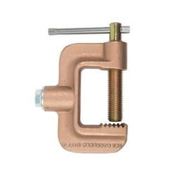 Ground Clamps, 500 A, 1/2 in Cap Screw,