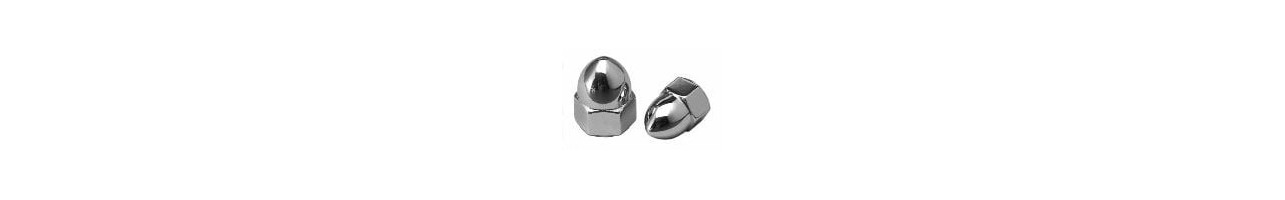 Chrome Acorn Nuts