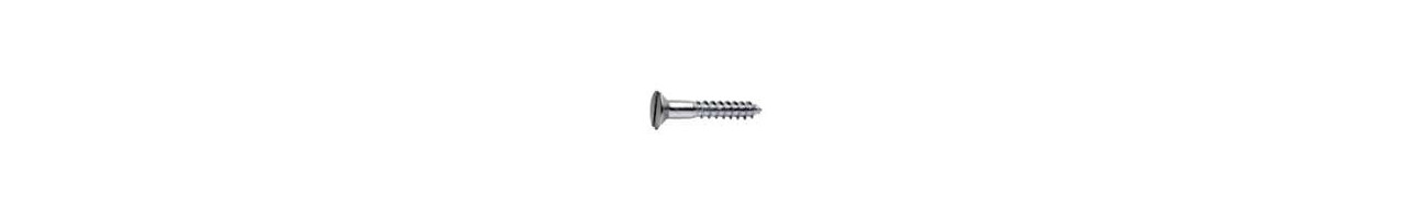 Slotted Flat Wood Screws