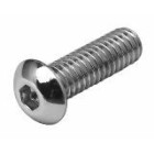 Chrome Button Head Socket